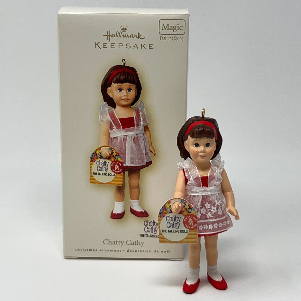 Chatty Cathy The Talking Doll Hallmark Keepsake Christmas Ornament 2006 Vintage